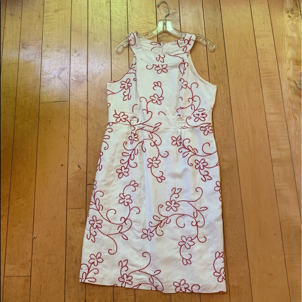 Willow Glenn red dress
